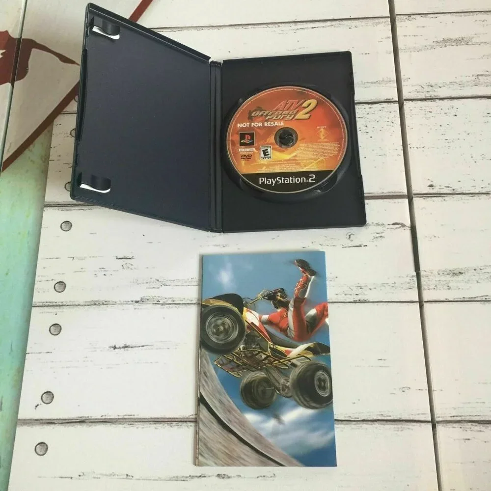 ATV Offroad Fury 2 Sony PlayStation 2 PS2 Video Game Tested And Works